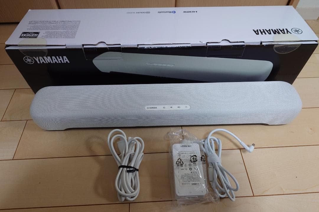 YAMAHA SR-C20A サウンドバー ホワイト 2024年製