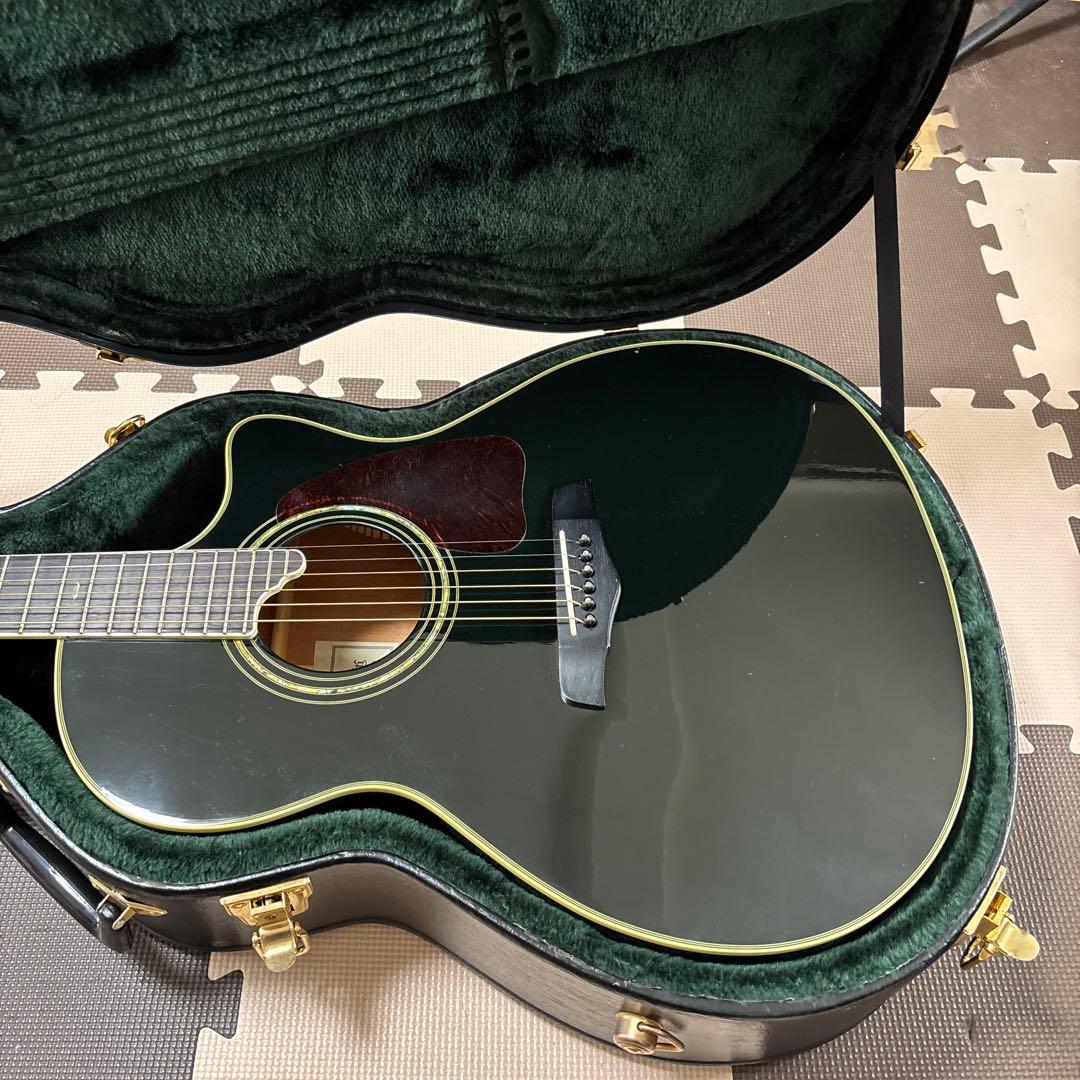 S.Yairi YE55 Black エレアコ 【トップ単板】ハードケース付き