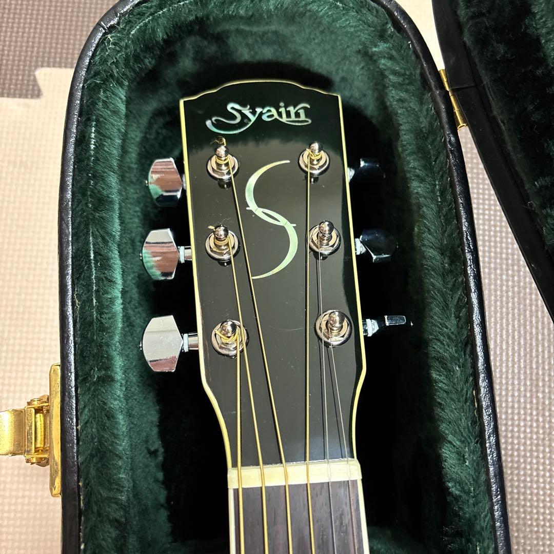 S.Yairi YE55 Black エレアコ 【トップ単板】ハードケース付き