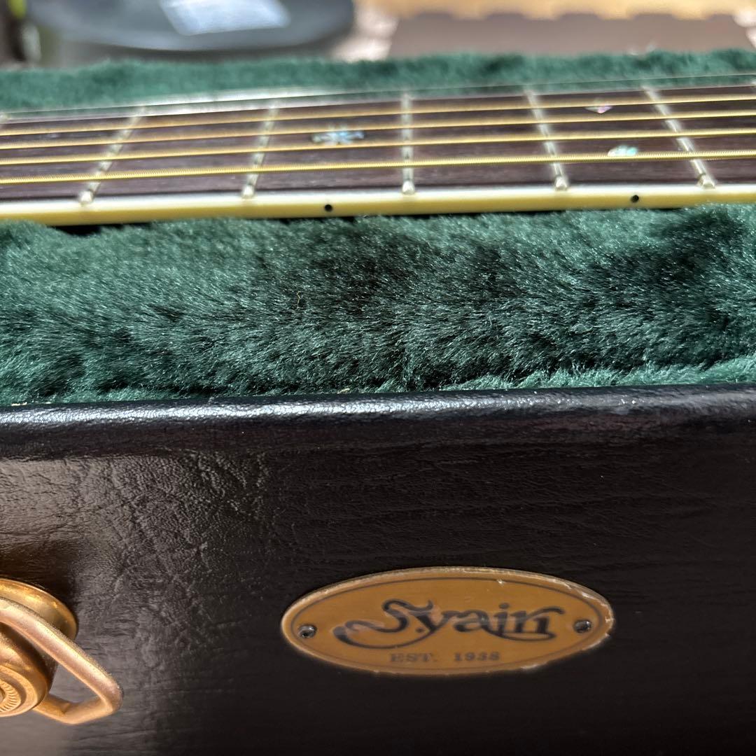 S.Yairi YE55 Black エレアコ 【トップ単板】ハードケース付き