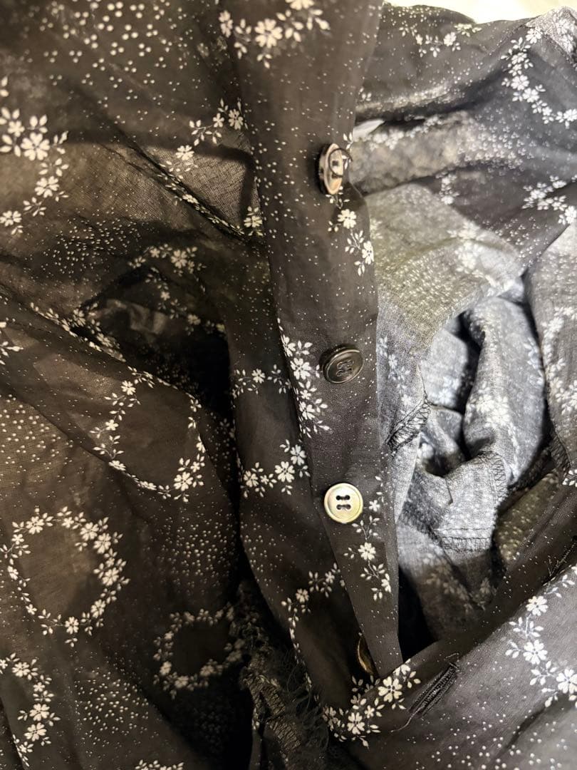 タオコムデギャルソン TAO 22ss ワンピース 黒