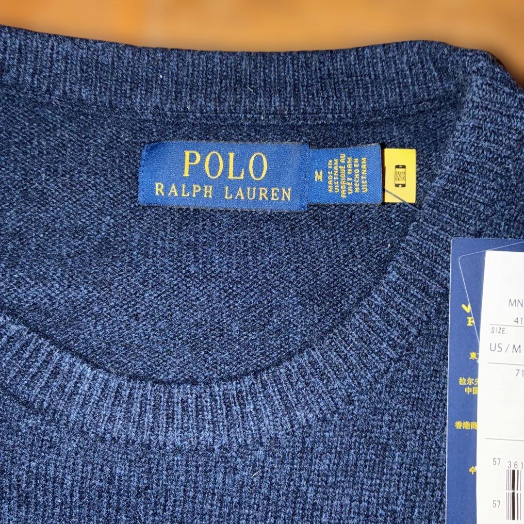 新品未使用　　polo RalphLauren ウールニット　M