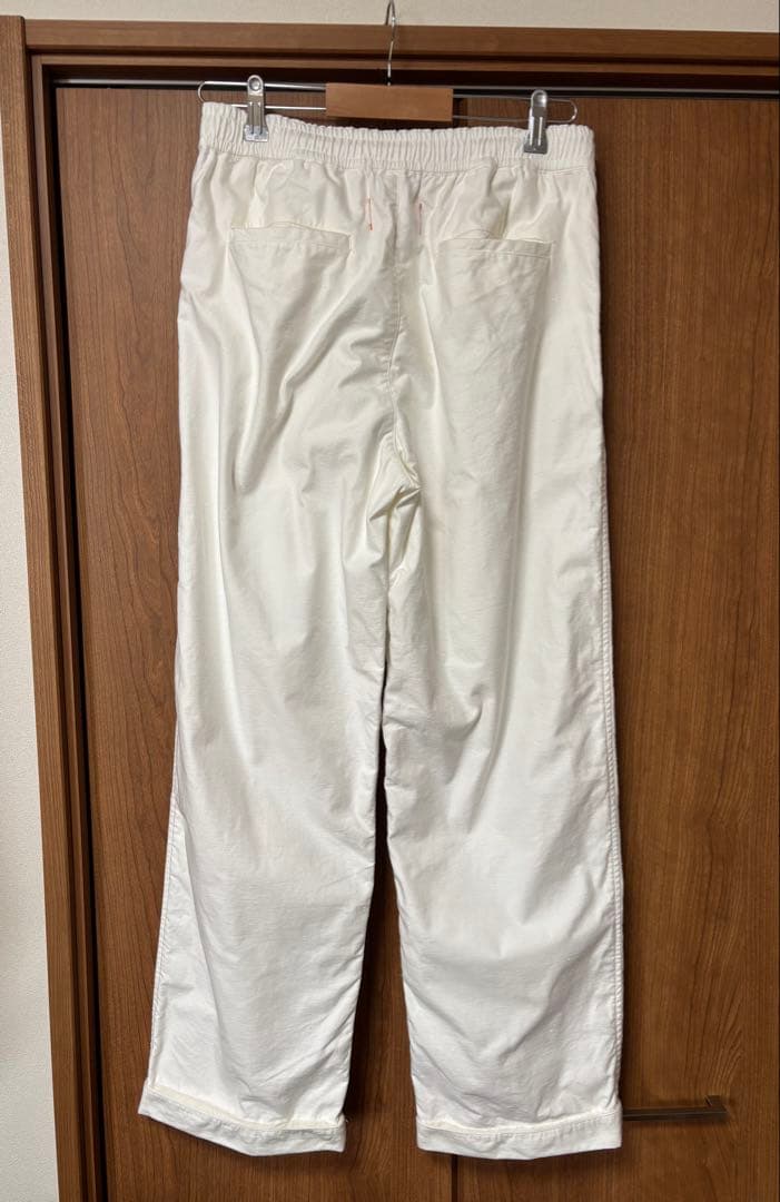 メゾンキネマ　Two tuck cotton pajama pants