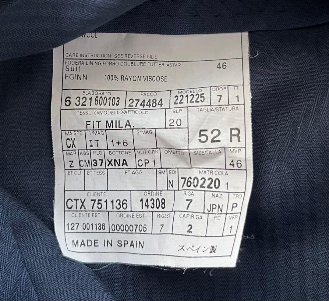 Ermenegildo Zegna エルメネジルド ゼニア Trofeo スーツ