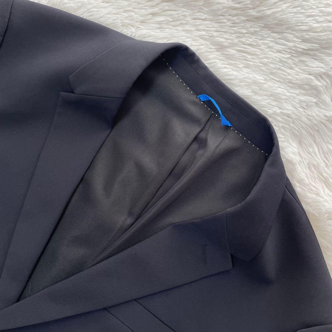 【2XL】ZARA セットアップ　スーツ　濃紺　EUR52/42 希少サイズ