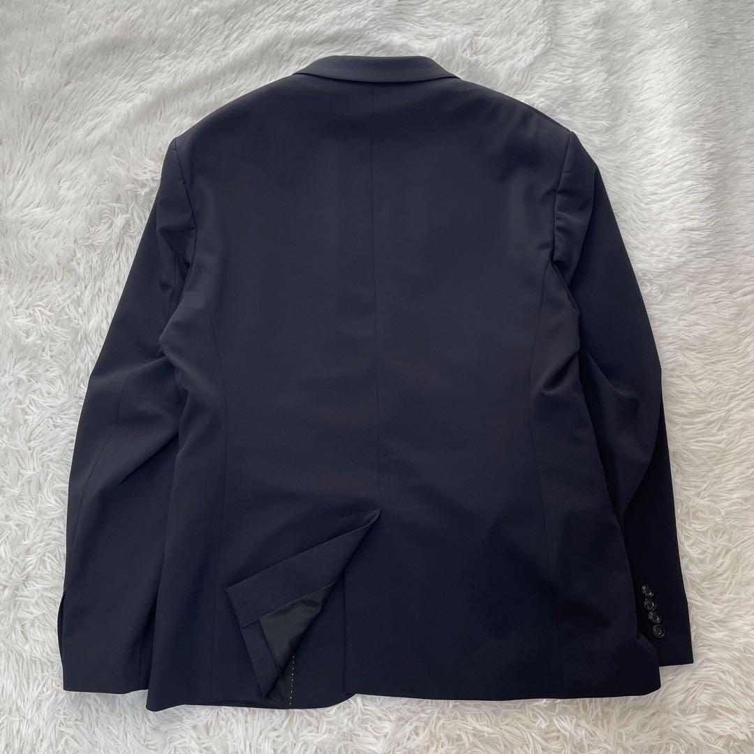 【2XL】ZARA セットアップ　スーツ　濃紺　EUR52/42 希少サイズ