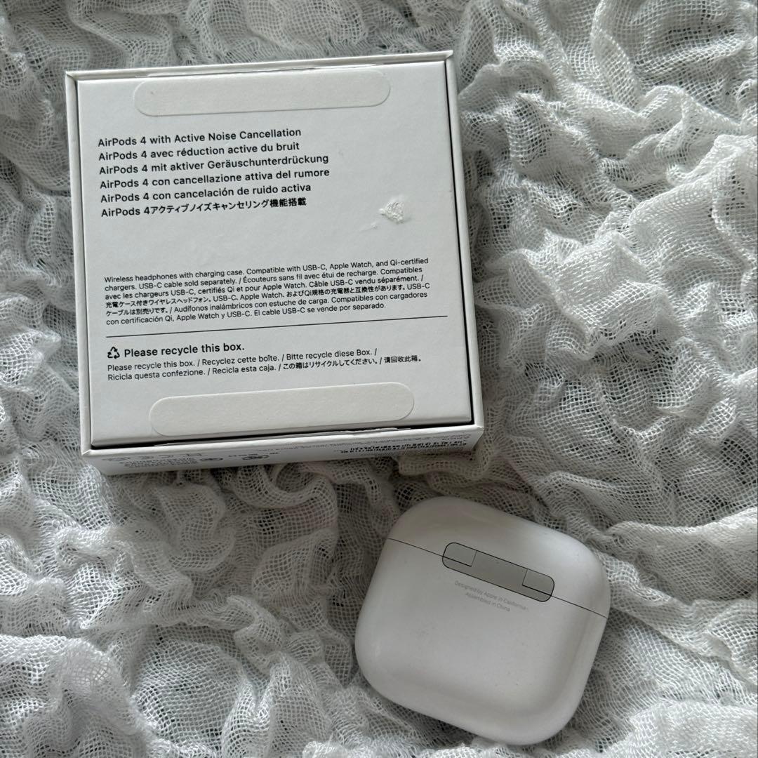 AirPods4 第4世代 エアポッツ 正規品 ANC 片耳 左耳 A3056