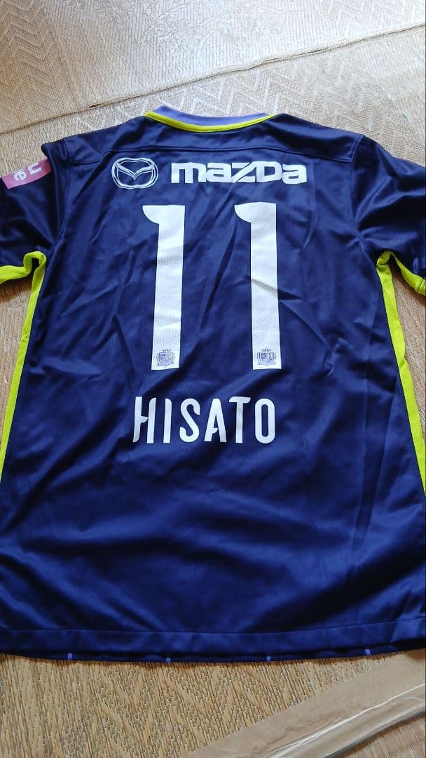 【美品】サンフレッチェ広島　佐藤寿人選手　優勝ワッペン付き　レプリカユニフォーム