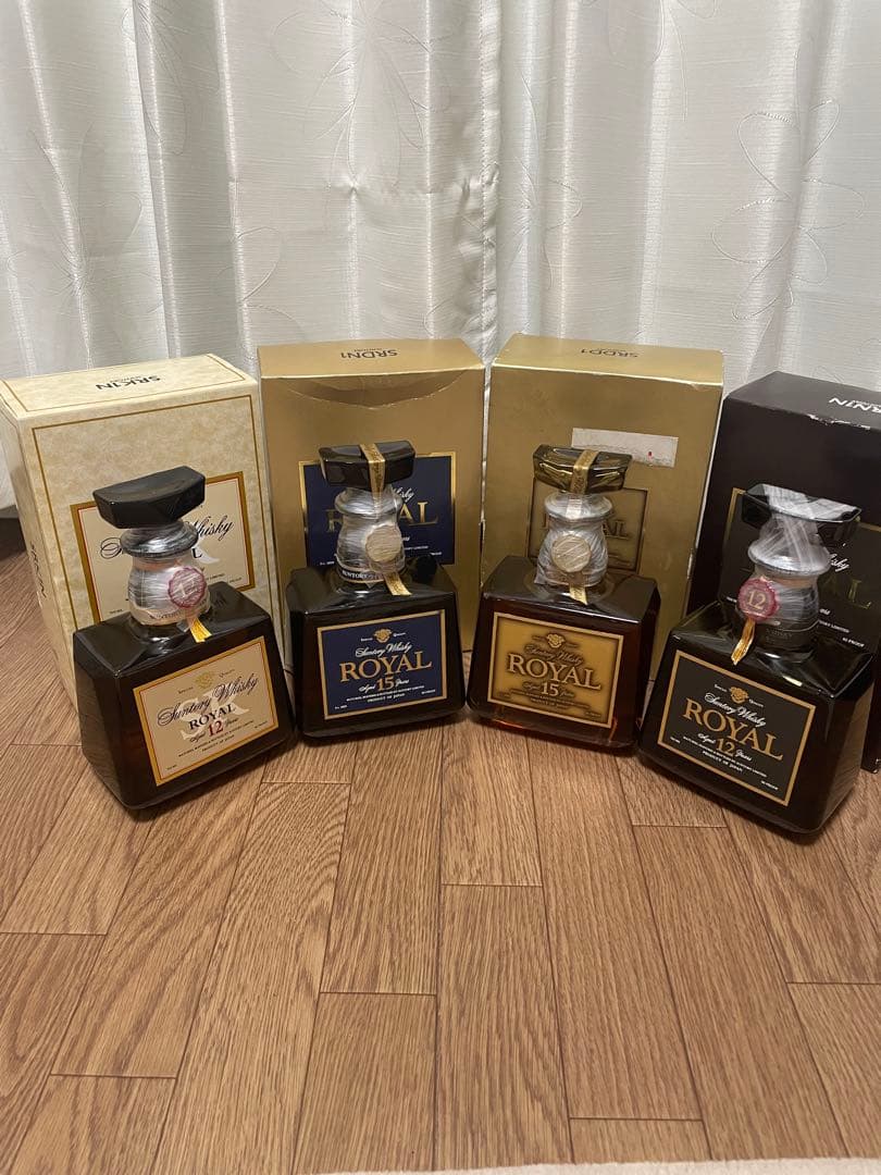 ジョロキア　ローヤル12年 15年 計4種＋SRクイーン、青箱計6本セット