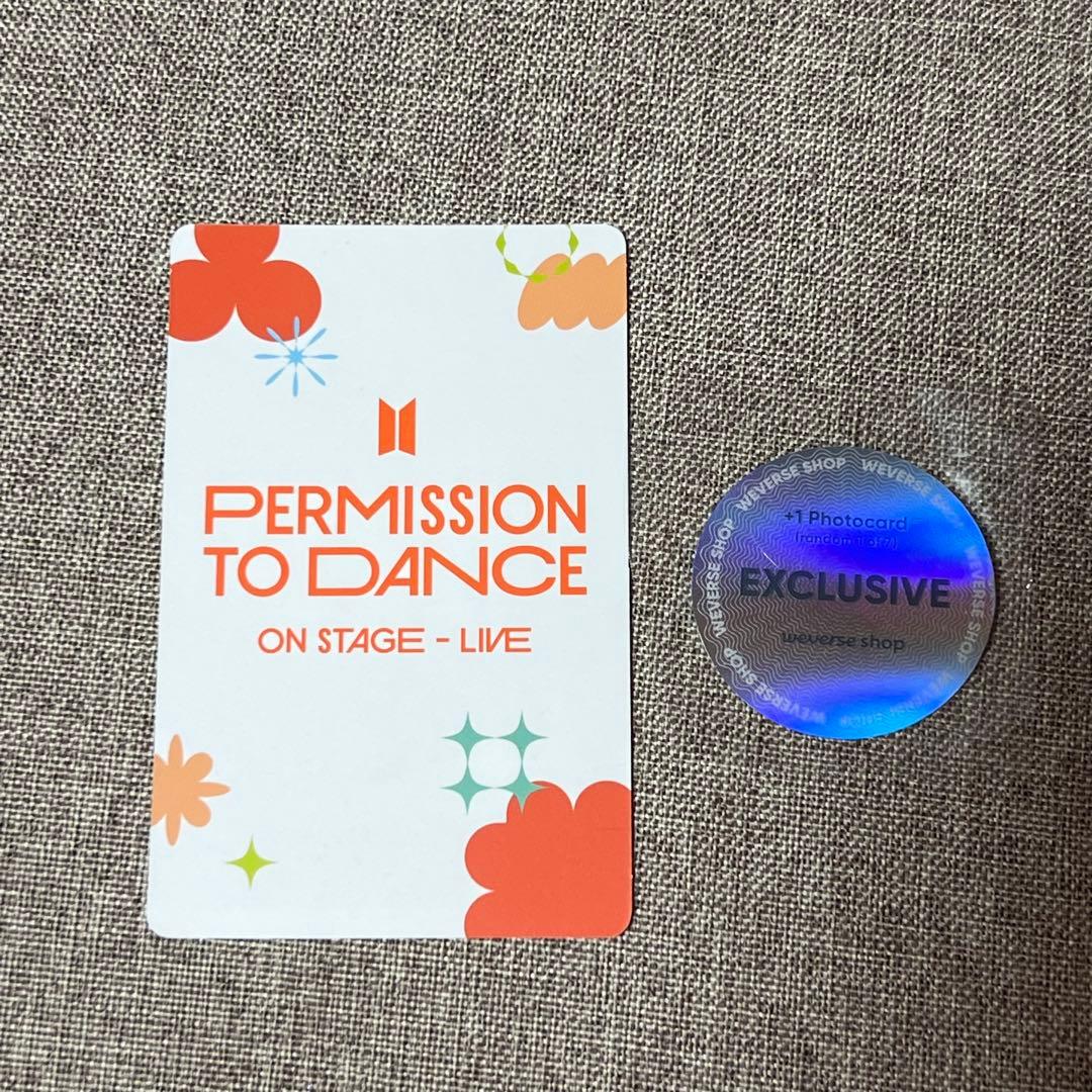 BTS PTD Weverse US アメリカ 特典 トレカ ジョングク グク