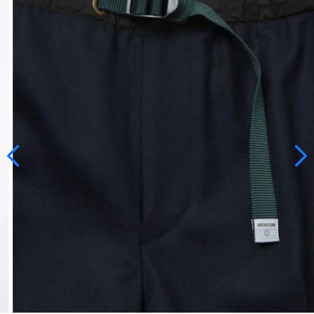 kolor BEACON / 21aw フランネルウール　クライミングパンツ