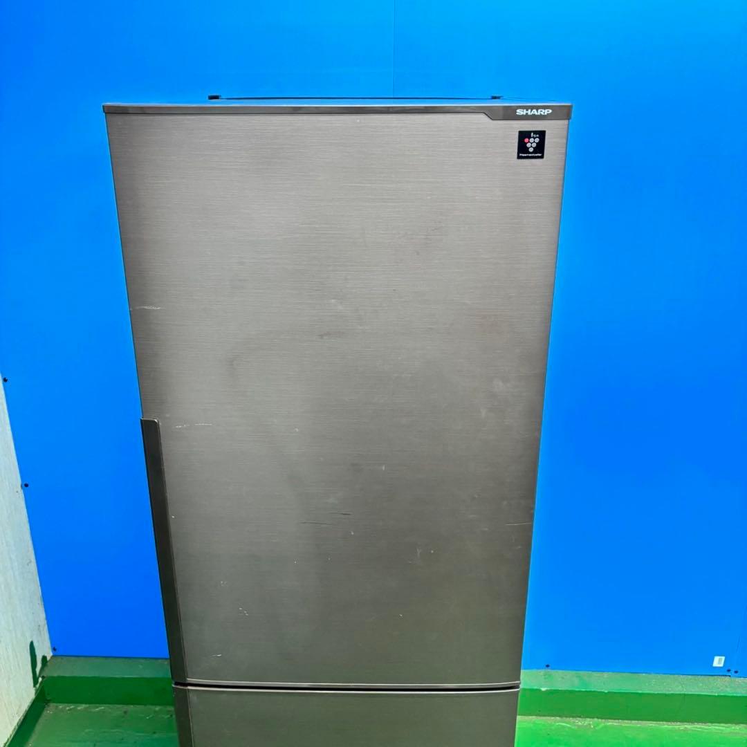 512 SHARP 冷蔵庫　一人暮らし　200L〜300L 右開き　半年保証込