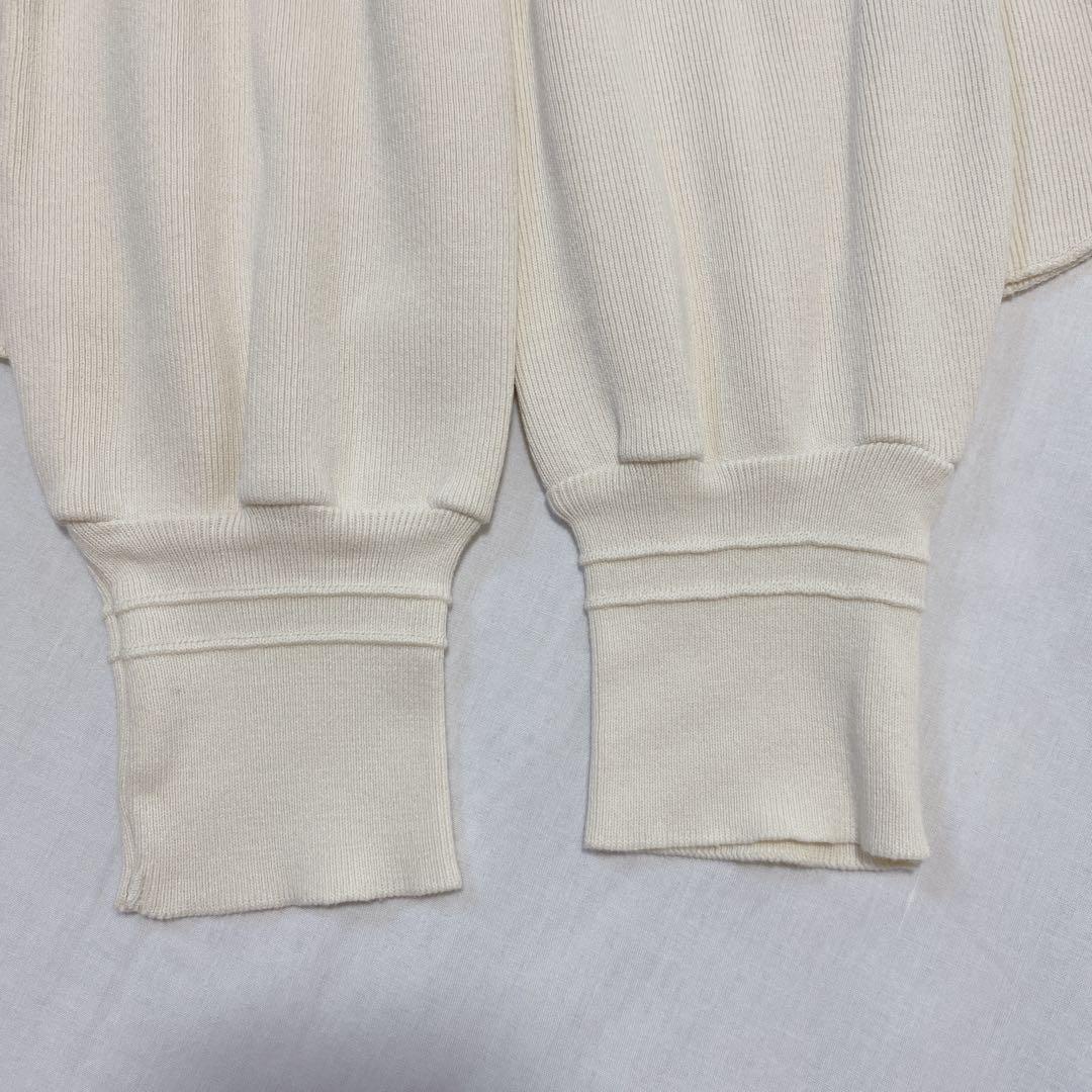 TODAYFUL トゥデイフル スタンドカラーリブトップス 白