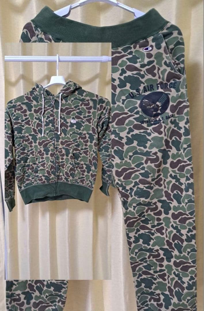 チャンピオン世田谷ベース　牛豚スウェットセットアップ　初代