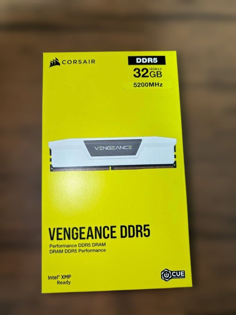 CORSAIR DDR5 5200Mhz 32GB (16GB×2) メモリ