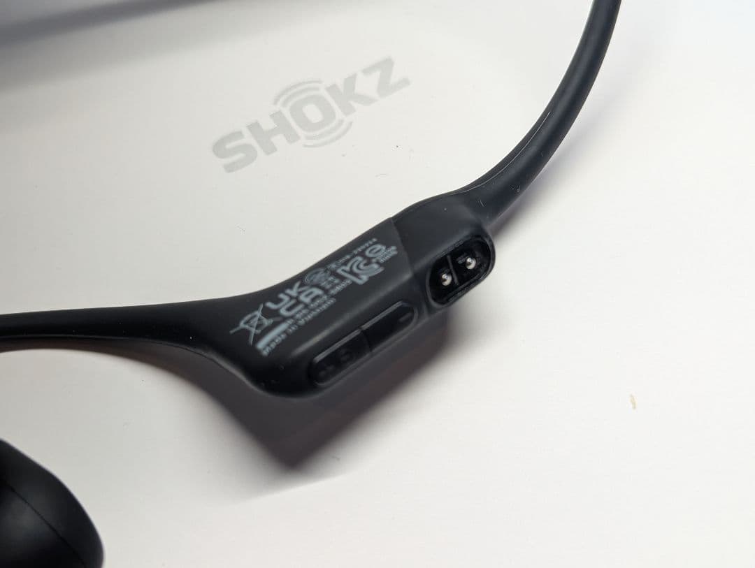SHOKZ 骨伝導イヤホン ブラック　おまけ付き