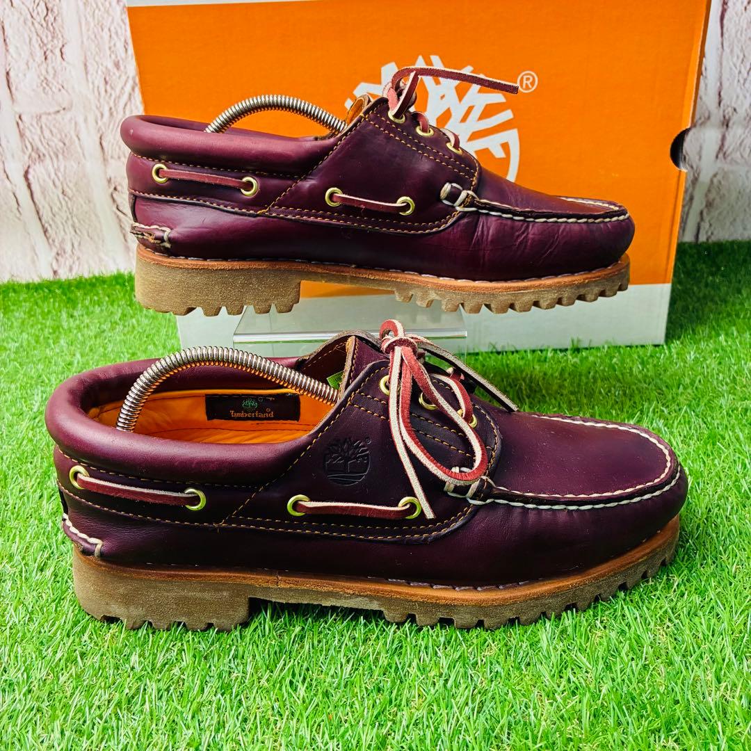 【極美品】Timberland 3eye Classic Lug モカシン 26