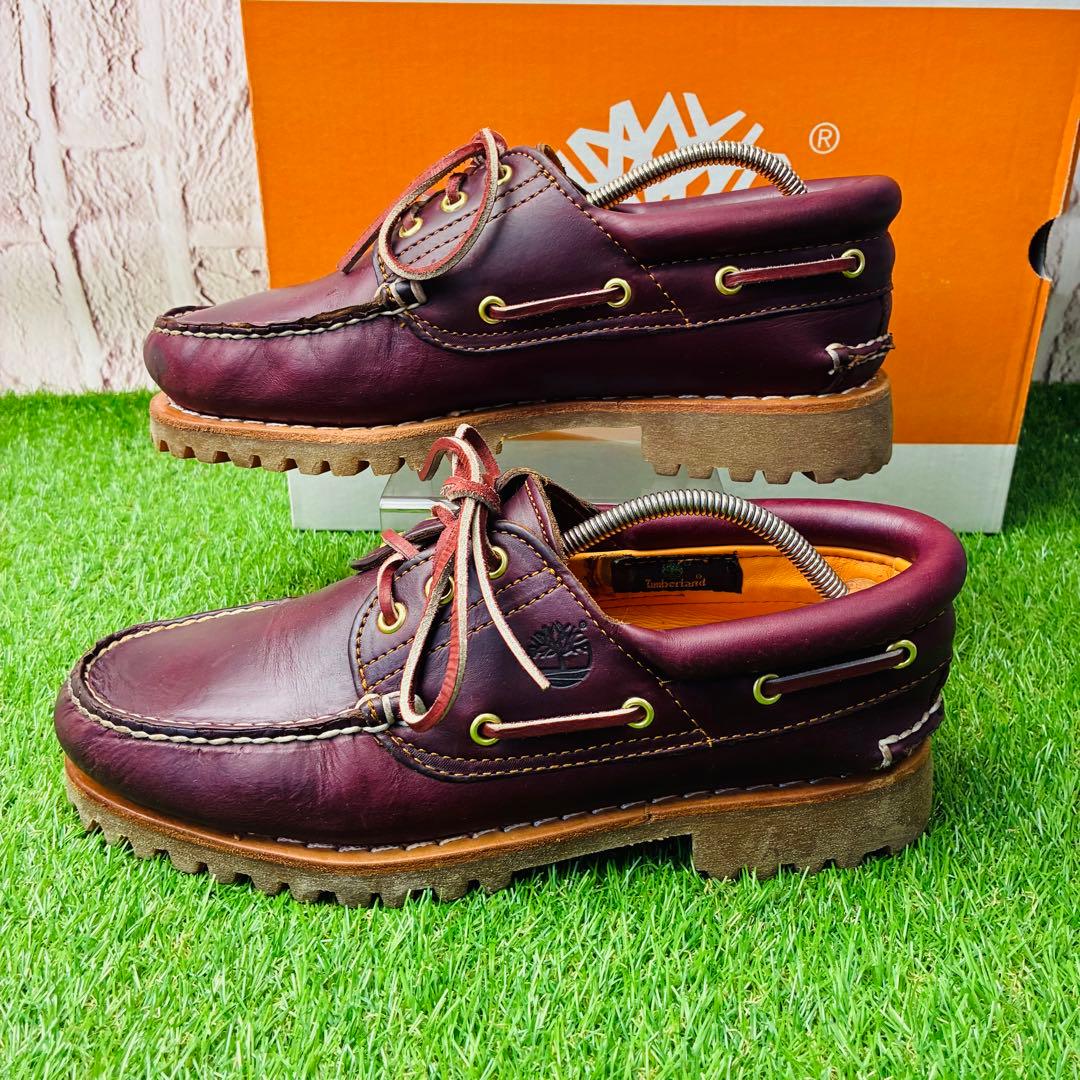 【極美品】Timberland 3eye Classic Lug モカシン 26