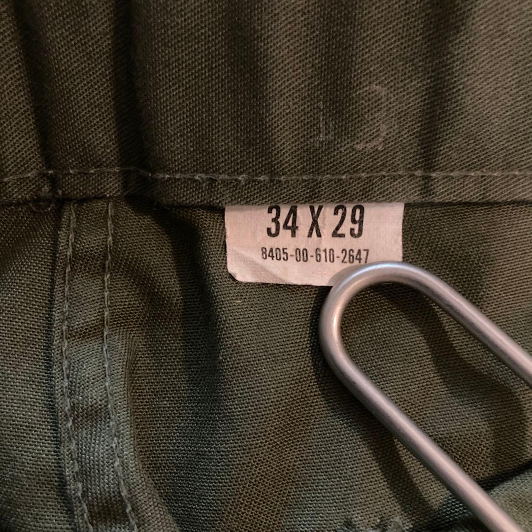 US ARMY　ベイカーパンツ　ゴールデンサイズ　34x29