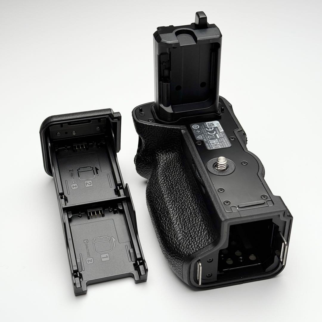 SONY純正VG-C4EM 縦位置グリップ ソニー 極美品 保護ステッカー付き