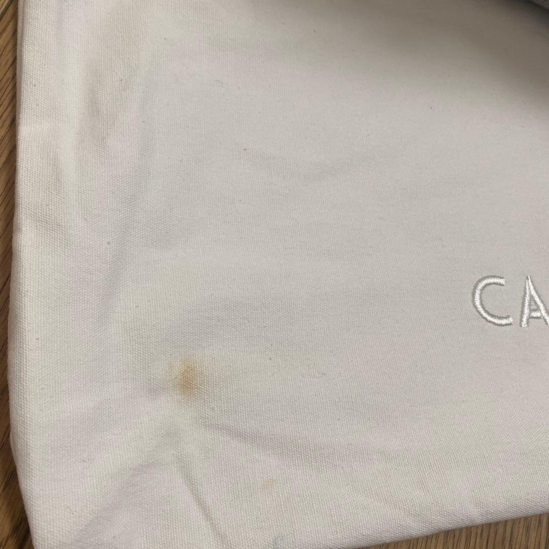 CAFUNÉ スチールレザーハンドバッグ