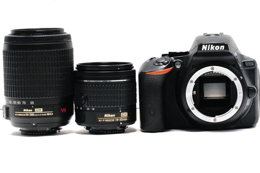 Nikon D5500 スマホ転送 初心者大歓迎 手振れ補正付き 一眼レフ
