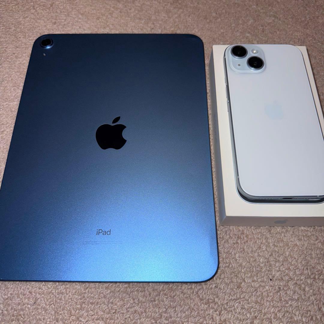 M*M様 iPhone15 128GB iPad10世代　セット