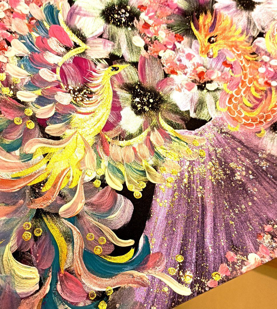 開運絵画　❀天赦日作成❀天赦の恵み(^^)最強幸運絵画晴々コンビ様