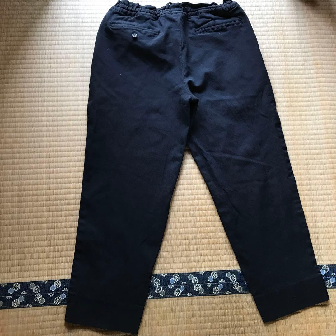 コムデギャルソンオムドゥポリ縮絨イージーパンツ