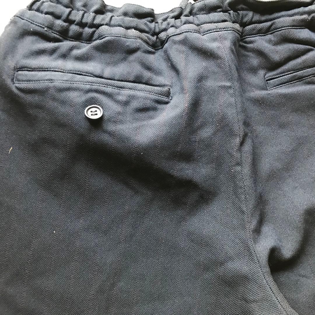 コムデギャルソンオムドゥポリ縮絨イージーパンツ