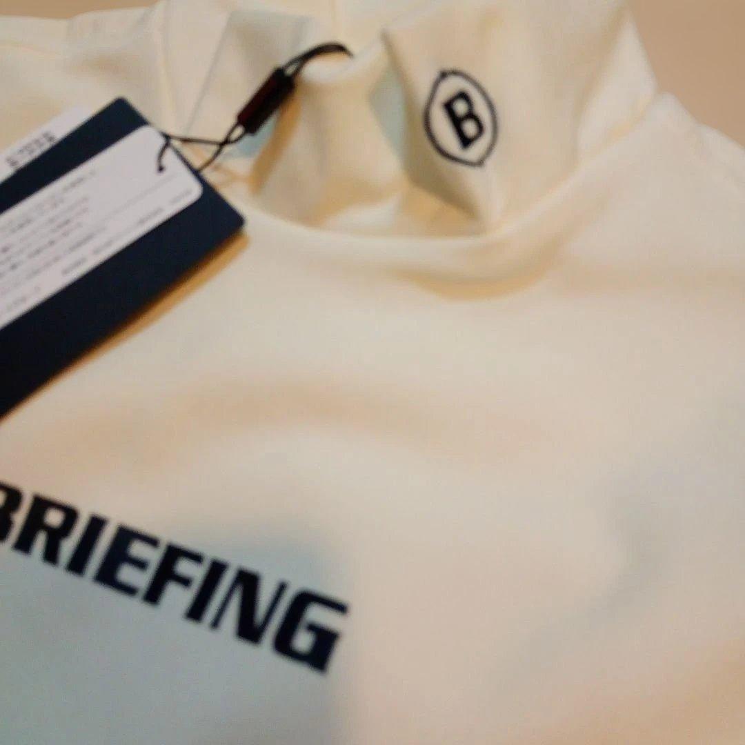 ブリーフィングゴルフレディース冬用BRIEFING ハイネック ホワイト