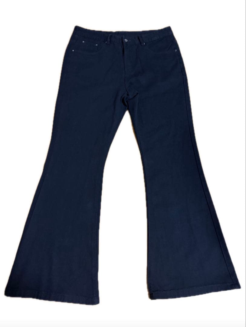 パンツ goar.archive strapped flare gami brrrsos