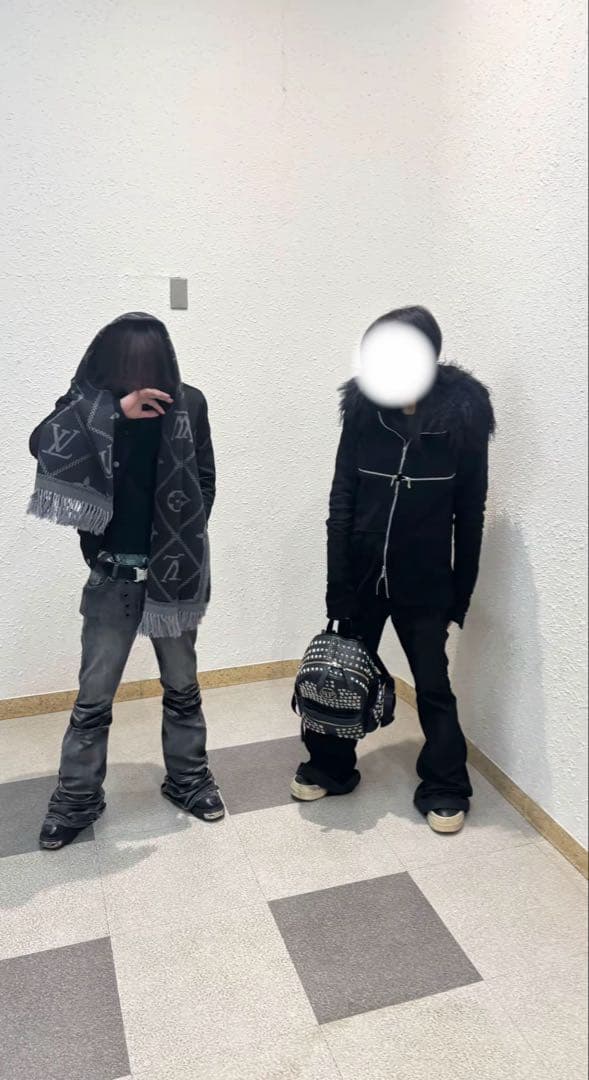 パンツ goar.archive strapped flare gami brrrsos