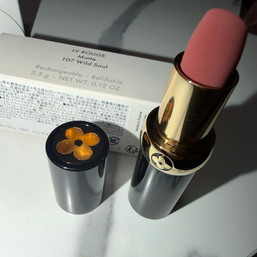 口紅 Louis Vuitton LV ROUGE 107 Wild Soul