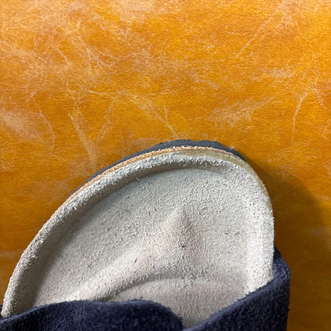 ビルケンシュトック KYOTO フラットサンダル38 24.5cm 紺