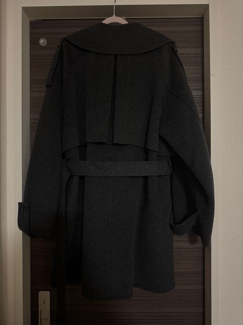 anuansリバーミドルトレンチコート