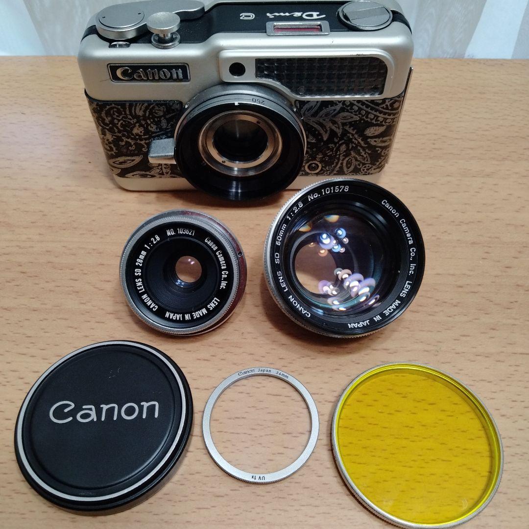 【美品可動品】Canon デミC レンジファインダーカメラ