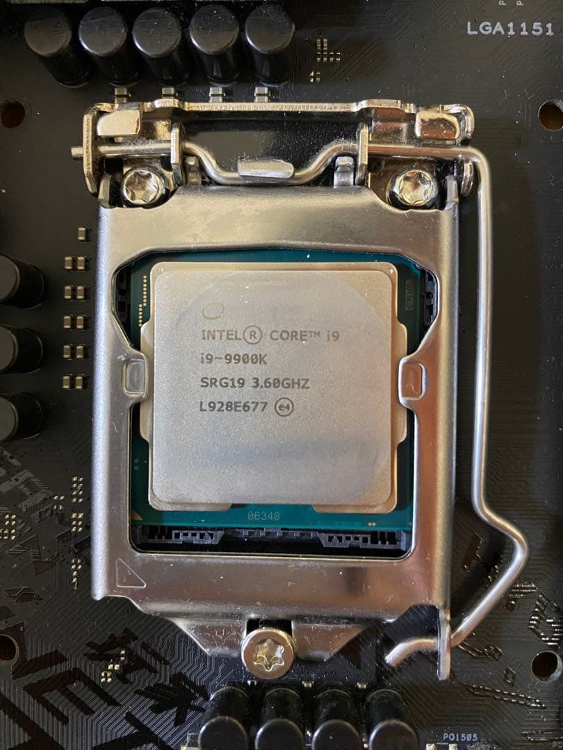 (値下げ) i9-9900K + STRIX Z390-F + 32GBメモリ