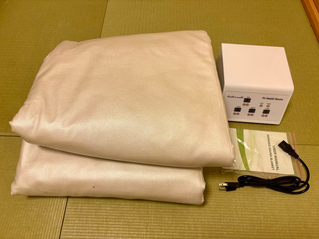 【けーさん専用】家庭用サウナ　遠赤外線サウナブランケット　シルバー