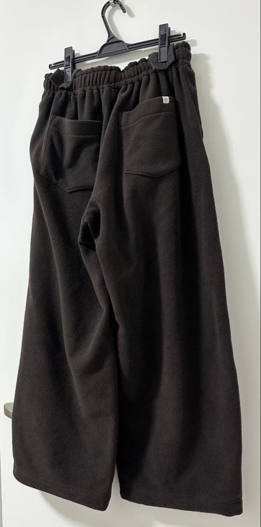 ETRE TOKYO ドロストヘムエコフリースパンツ