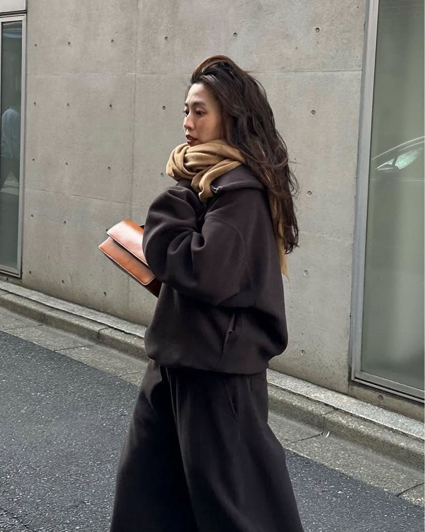 ETRE TOKYO ドロストヘムエコフリースパンツ