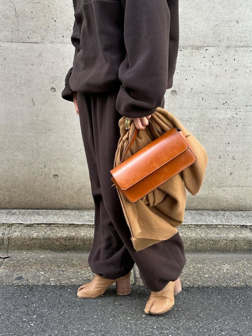 ETRE TOKYO ドロストヘムエコフリースパンツ