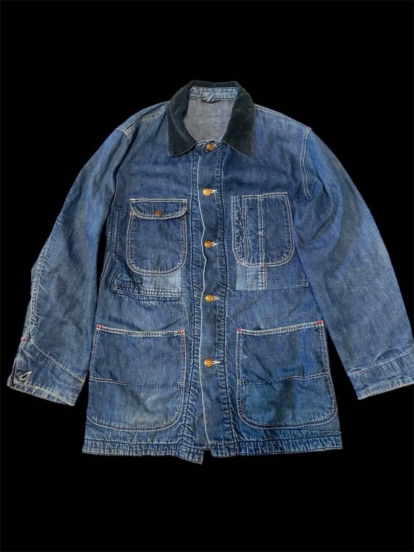 1*1様 70〜80's 襟コーデュロイカバーオール