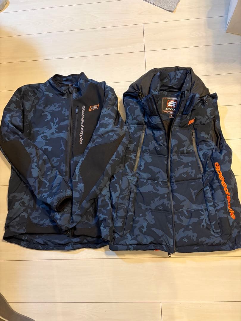 はま　HYOD 迷彩柄 フード付きジャケット Lサイズ　美品