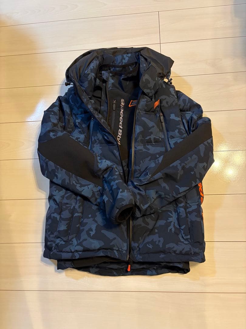 はま　HYOD 迷彩柄 フード付きジャケット Lサイズ　美品