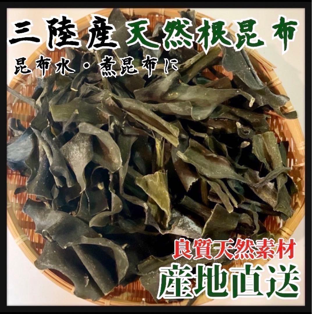 【岩手県産】乾燥根昆布　3kg 粘り強い　昆布茶　希少部位　煮物に最適　出汁