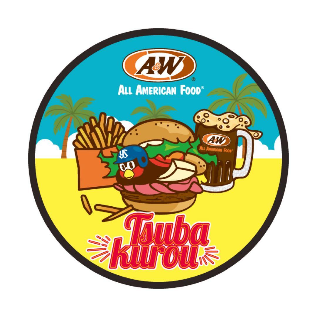 東京ヤクルトスワローズ×A&Wコラボグッズ 4点セット