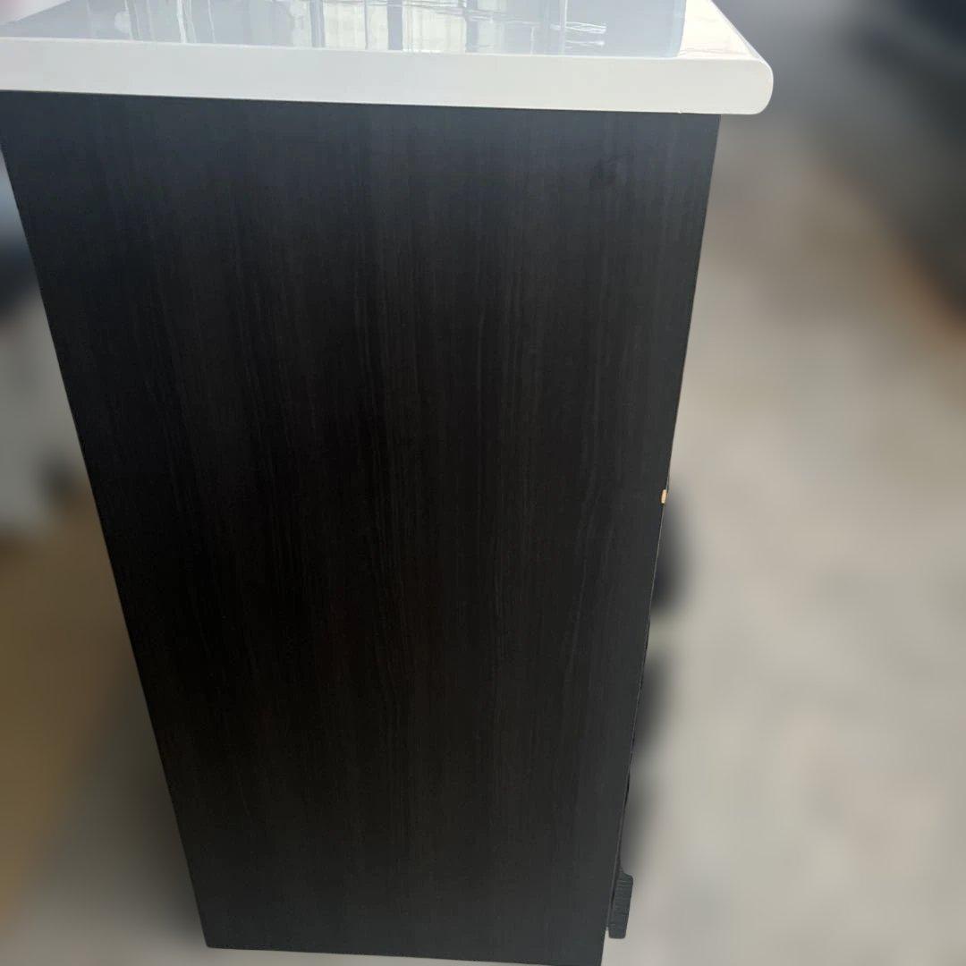 ニトリ　キッチンボード　食器棚　レンジ台　Ｎポスティア 90BK