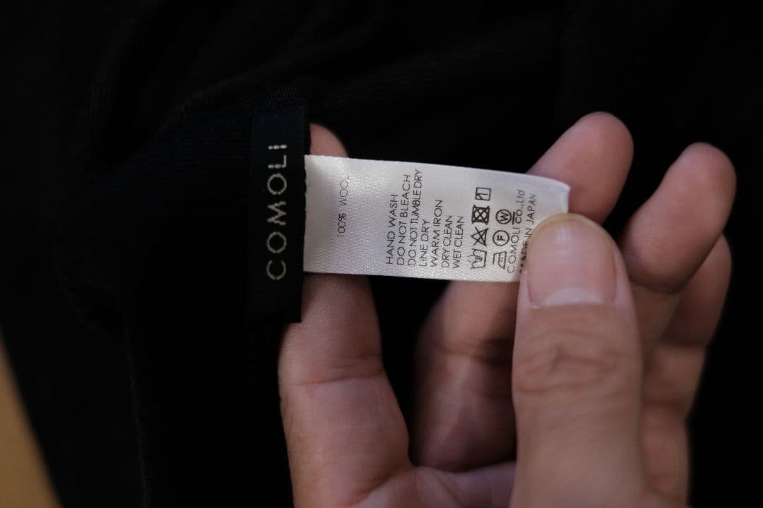 COMOLI 【F】ウール天竺 ネックウォーマー