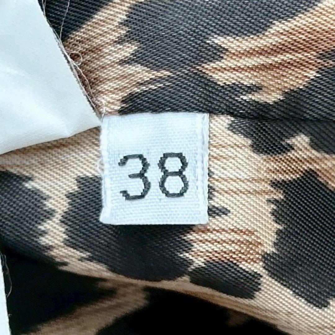 希少✨ドルチェアンドガッバーナ　ジャガード　ジャケット　花柄 レオパード　38